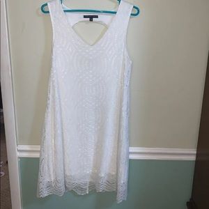 White casual/or formal dress